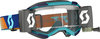 Preview image for Scott Fury WFS Blue/Orange Motocross Goggles