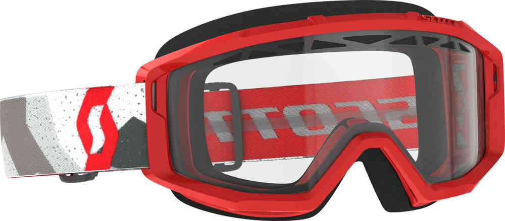 Scott Primal Enduro Camo Hvite/røde motocrossbriller