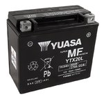 YUASA ユアサバッテリーユアサW / Cメンテナンスフリー工場活性化 - YTX20L FA メンテナンスフリーバッテリー