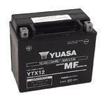 YUASA 汤浅免维护汤浅W / C电池工厂激活 - YTX12 FA 免维护电池