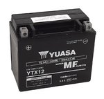 YUASA YUASA БЕЗ ОБСЛУЖИВАНИЯ YUASA W / C Аккумулятор Завод активирован - YTX12 FA Необслуживаемая батарея