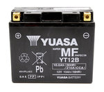 YUASA Batería YUASA YUASA W/C sin mantenimiento activada de fábrica - YT12B FA Batería libre de mantenimiento