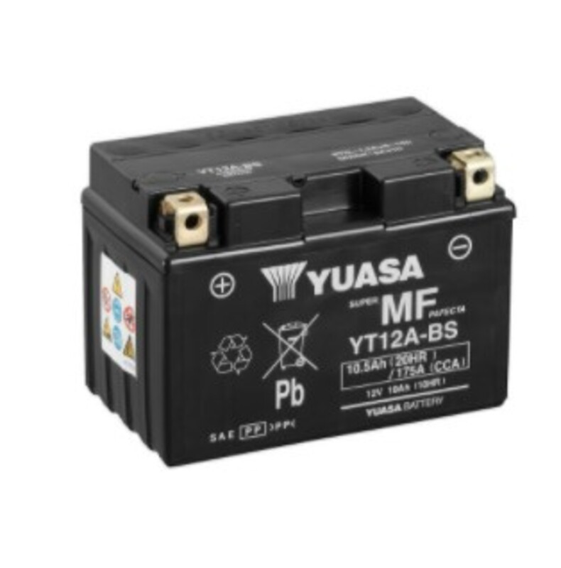 YUASA YuaSA Batteria YUASA W/C Senza Manutenzione Attivata in Fabbrica - YT12A FA Batteria esente da manutenzione