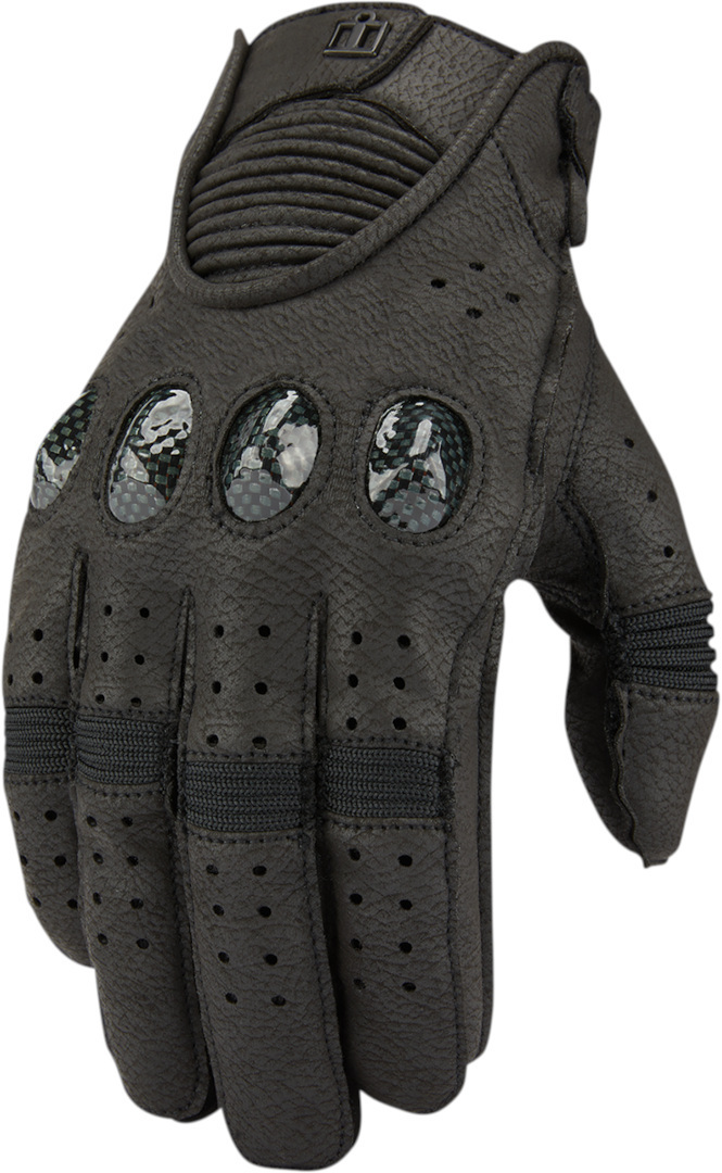 Icon Outdrive Motorradhandschuhe, schwarz, Größe L, schwarz, Größe L