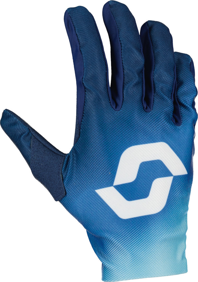 Scott 250 Swap Evo Blue/White Motocross Gloves, white-blue, Size XS, white-blue, Size XS
