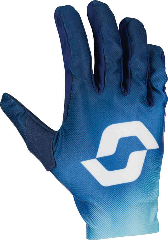 Scott 250 Swap Evo ブルー/ホワイトモトクロス手袋