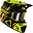 Leatt 8.5 Tiger 帶護目鏡的越野摩托車頭盔