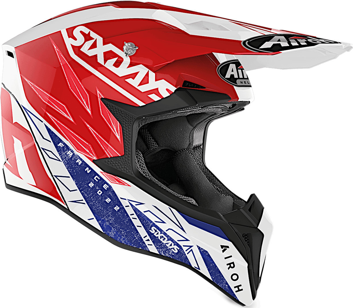 Airoh Wraap Six Days France Casque de motocross