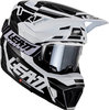 Leatt 7.5 Ghost Motocrosshjälm med skyddsglasögon