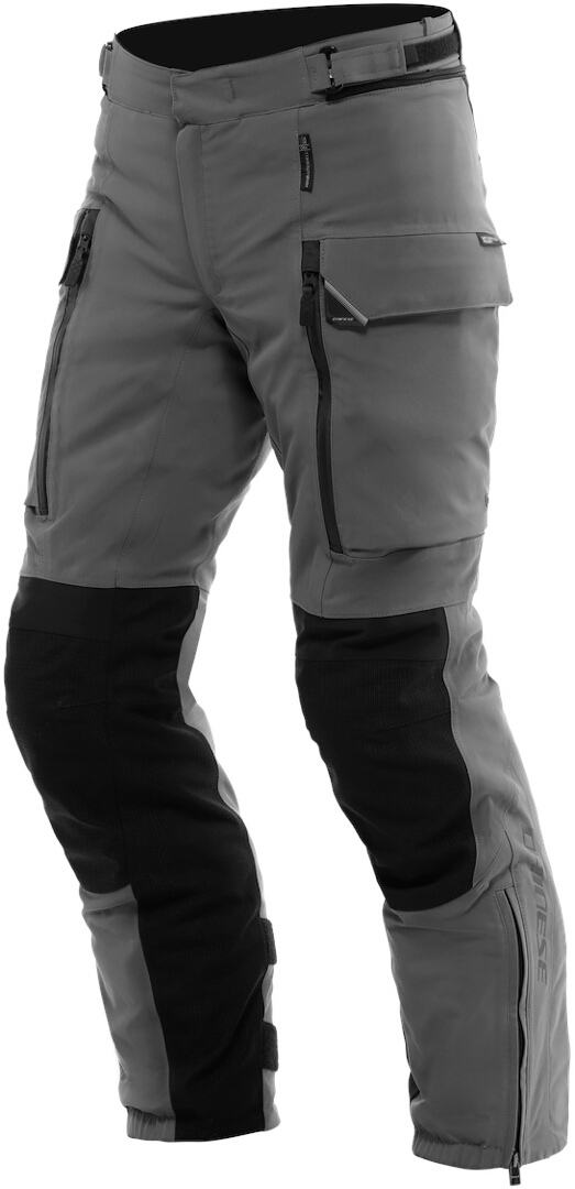 Dainese Hekla Absoluteshell Pro 20K D-Dry Motorcykel textilbyxor, svart-grå, storlek 46