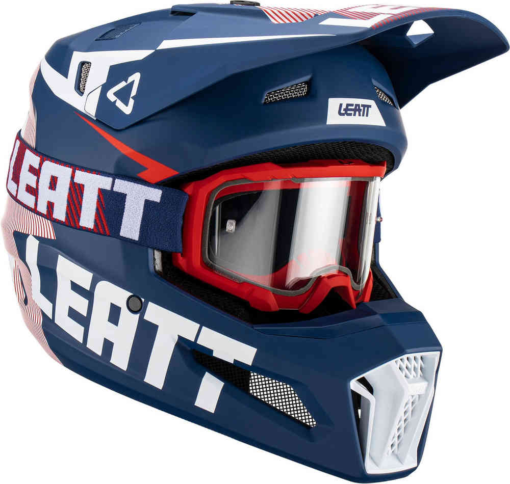 Leatt 3.5 Bolt Шлем для мотокросса с очками