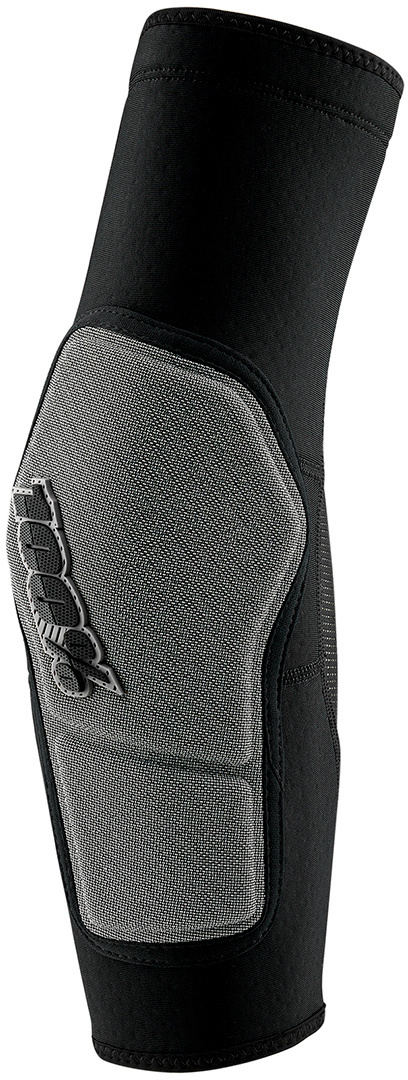 100% Ridecamp Bicycle Elbow Protectors, black-grey, Size S, black-grey, Size S