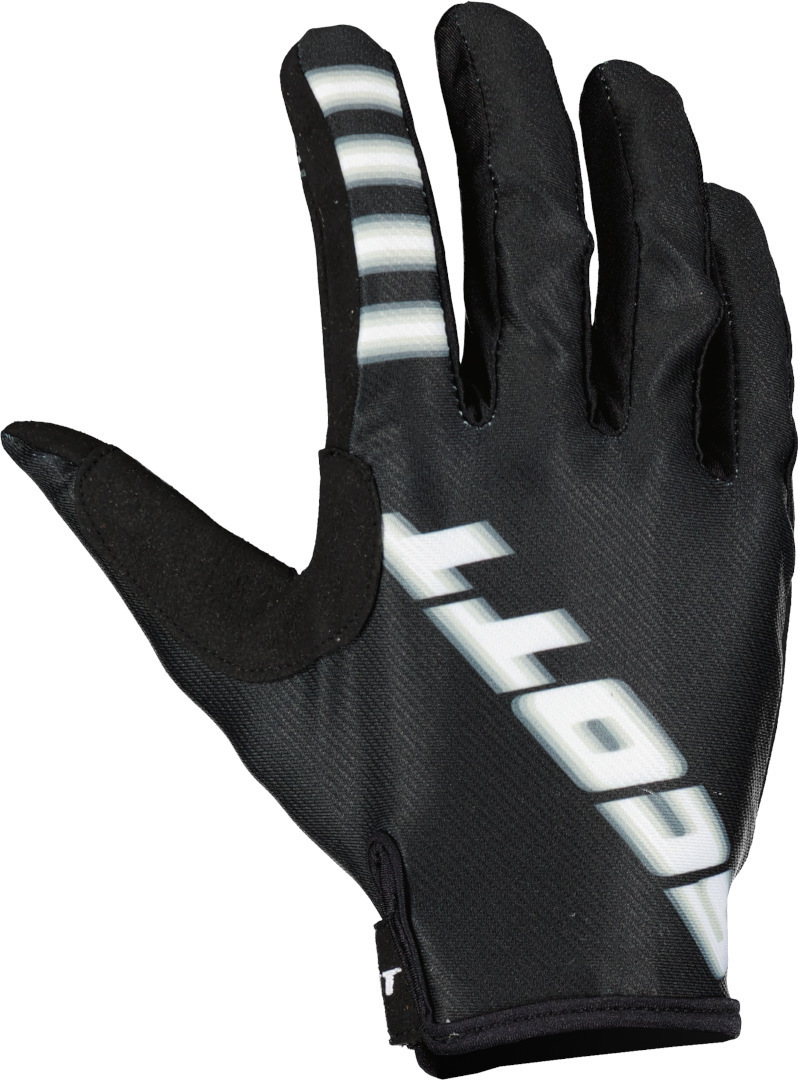Scott 350 Noise Evo Motocross Gloves, black-white, Size S, black-white, Size S
