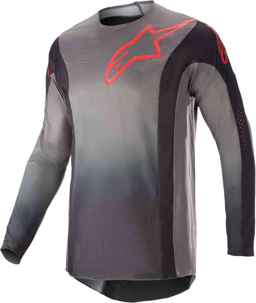 Alpinestars Techstar Sein Мотокросс Джерси Черный/Серый/Красный S 