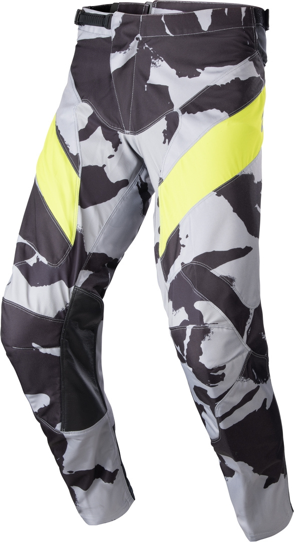Alpinestars Racer Tactical 2023 Motocross Hose, grau-gelb, Größe 28, grau-gelb, Größe 28