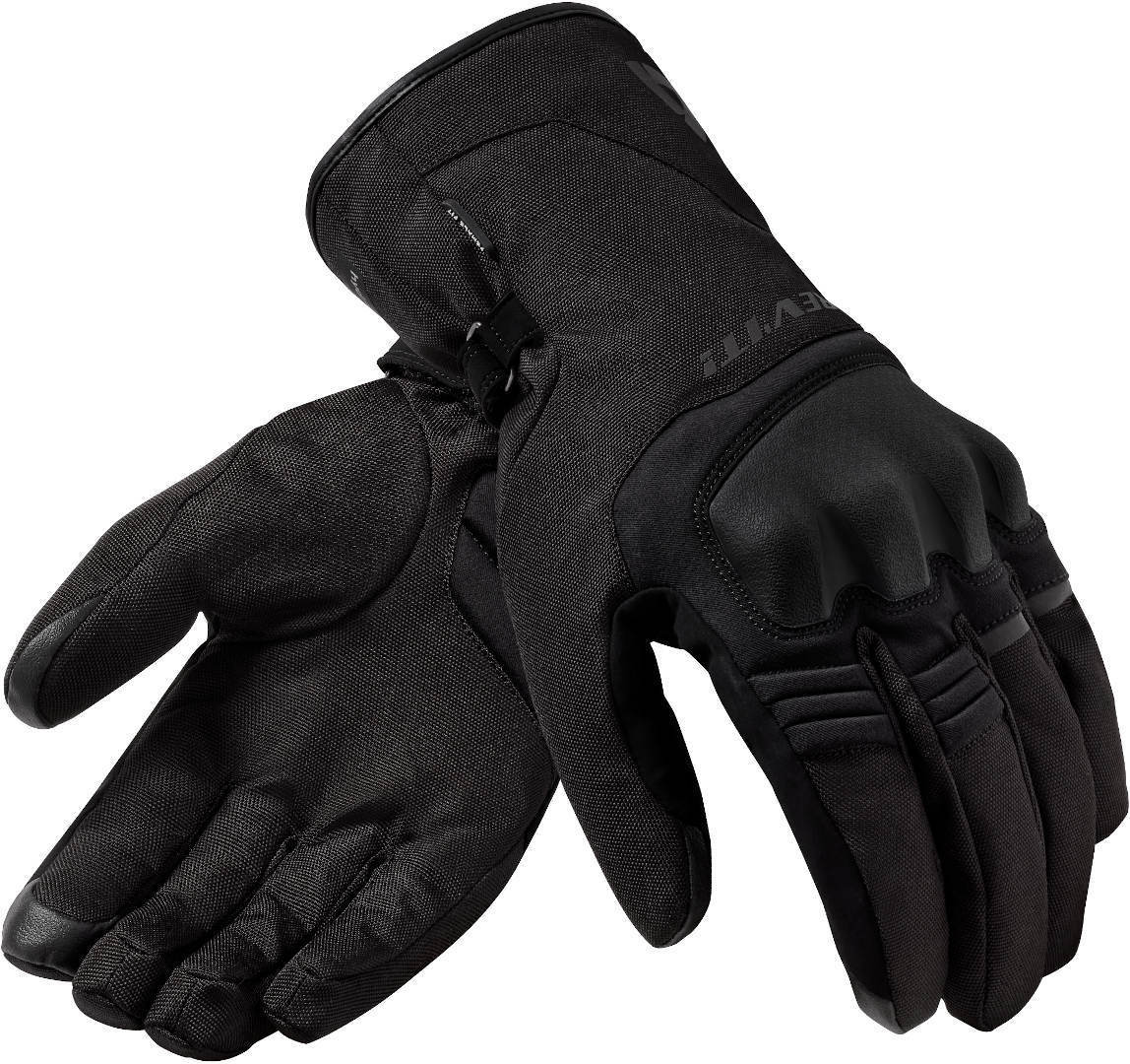 Guantes moto verano Revit Duty negro rojo