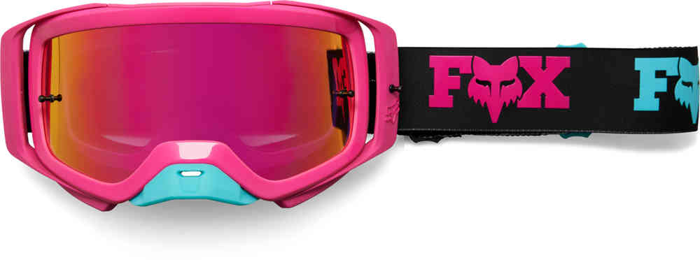 FOX Airspace Nuklr Mirrored Motocross Goggles
