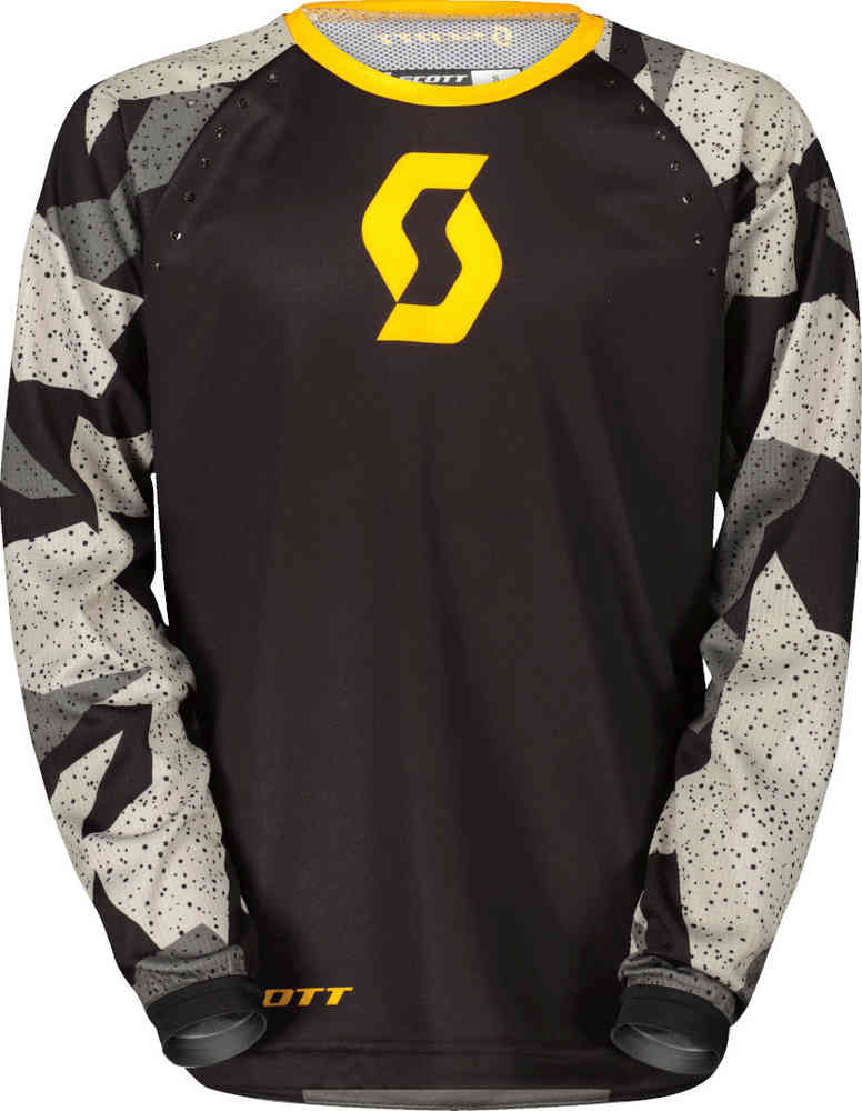 Scott 350 Camo Evo Motorcross shirt voor kinderen