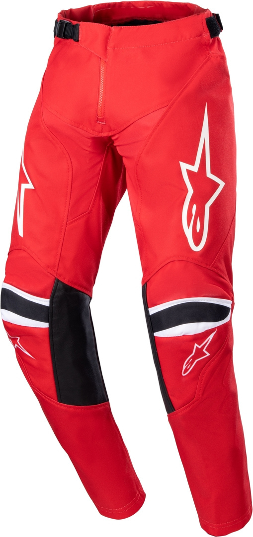 Alpinestars Racer Narin Jugend Motocross Hose, weiss-rot, Größe 28, weiss-rot, Größe 28