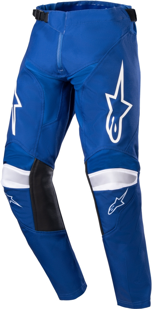 Alpinestars Racer Narin Jugend Motocross Hose, weiss-blau, Größe 28, weiss-blau, Größe 28