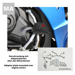 LSL Brake side SlideWing Kit 550H131.3, HONDA CBR 1000 RR, 09- (with ABS)