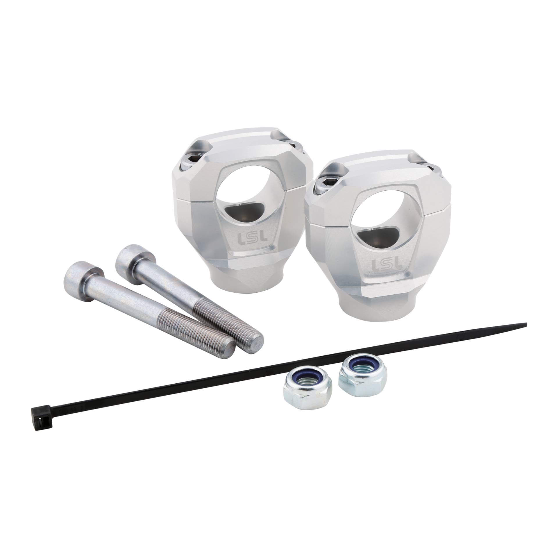 LSL GONIA clamp kit Ø28.6, silver, silver