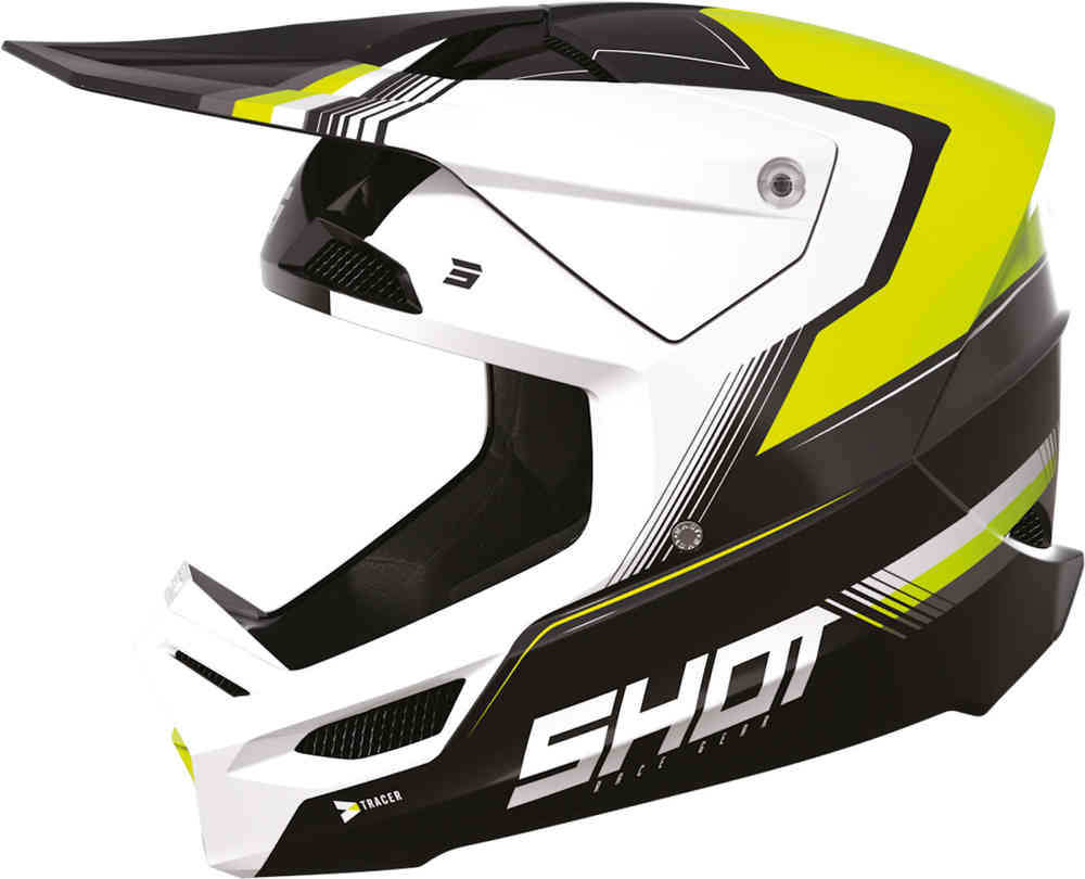Shot Furious Tracer Kinder Motocross Helm