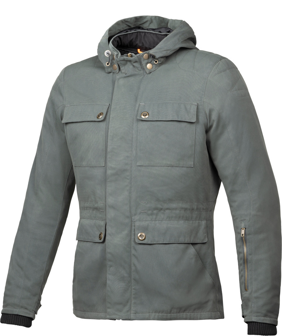 Ixon Bohemian Motorcycle Textile Jacket, green, Size S, green, Size S
