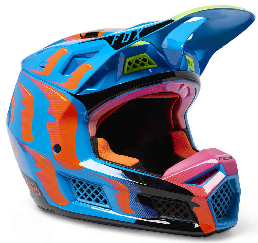 Peso casco fox v3 sales