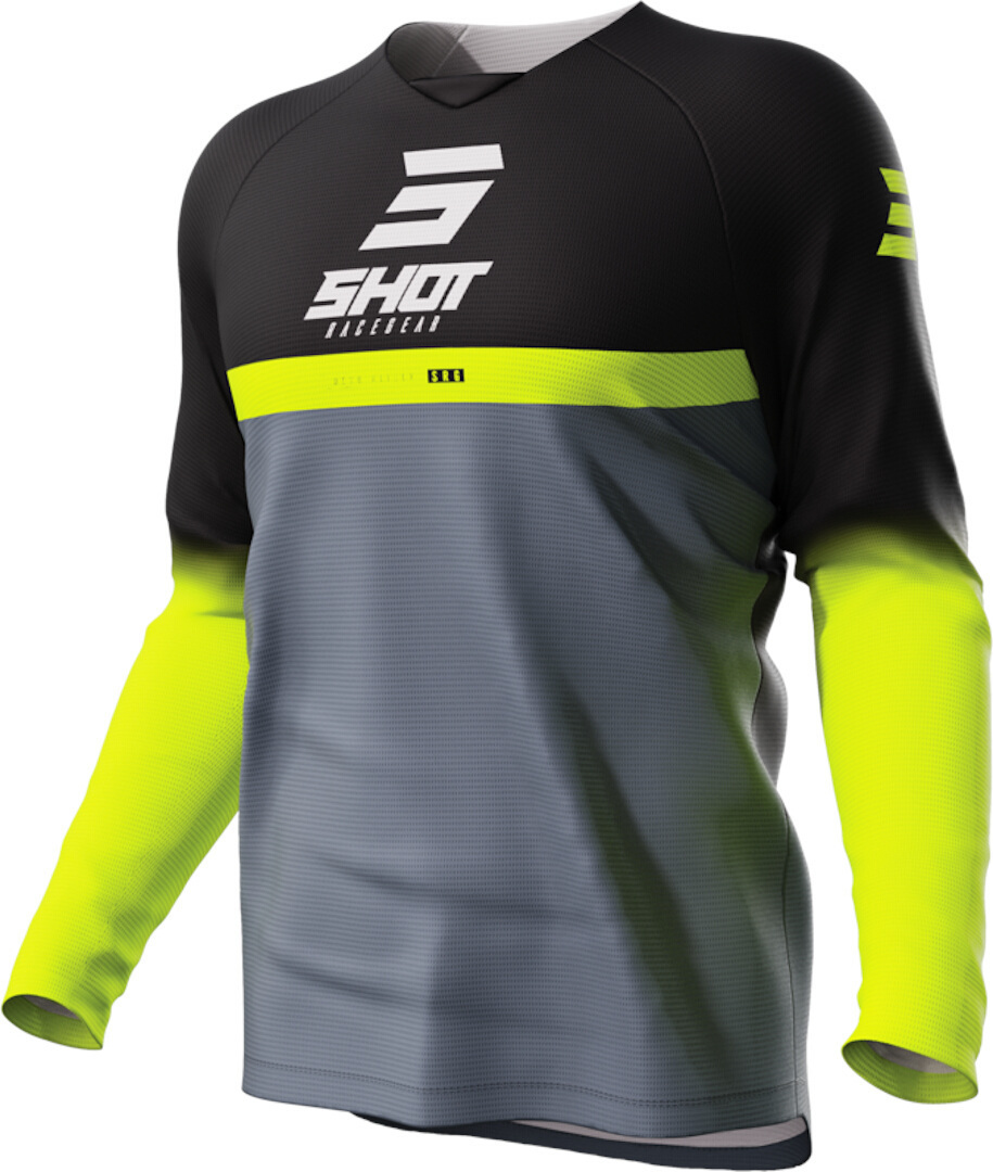 Shot Draw Reflex Maillot de motocross pour enfants