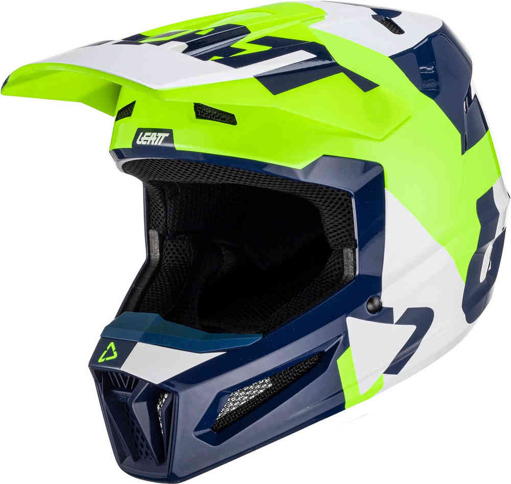 Leatt 2.5 Tricolor Motocross Helm