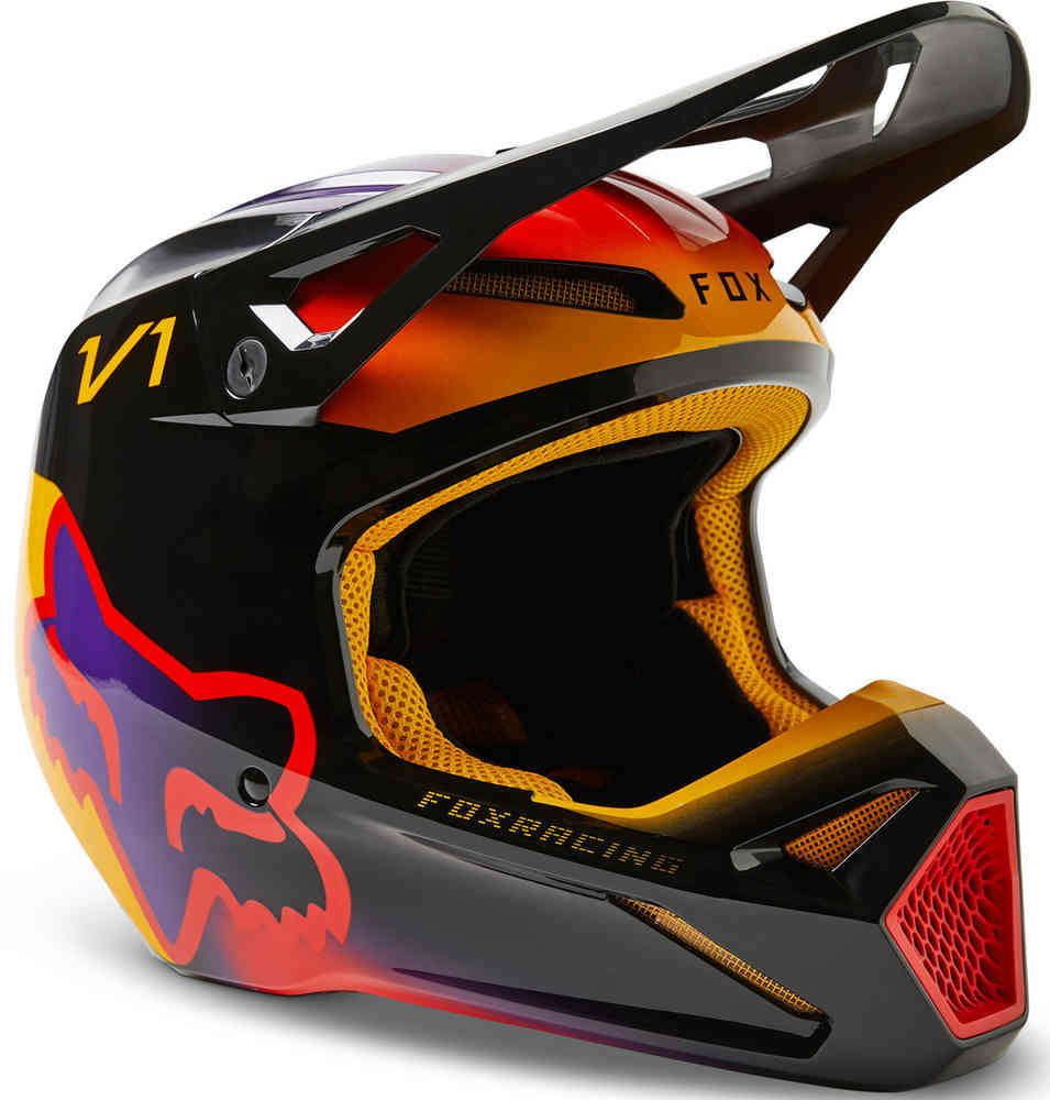 FOX V1 Toxsyk Motocross Helm