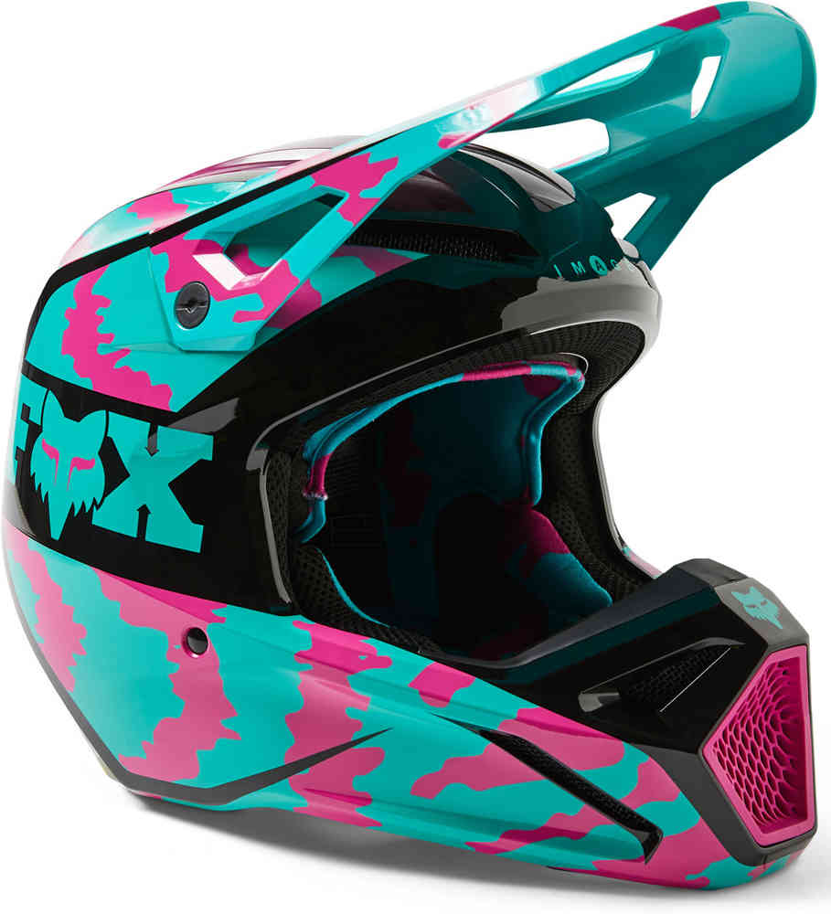 FOX V1 Nuklr Motocross Helm