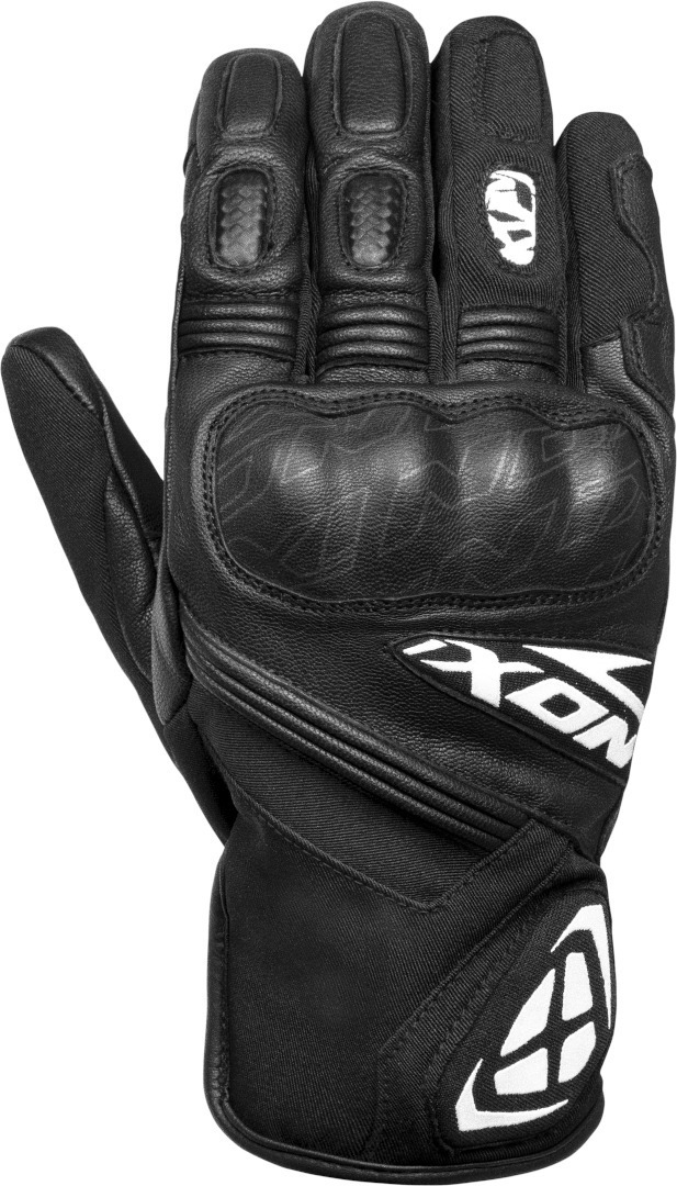 Ixon MS Rage Motorcycle Gloves, black-white, Size S, black-white, Size S
