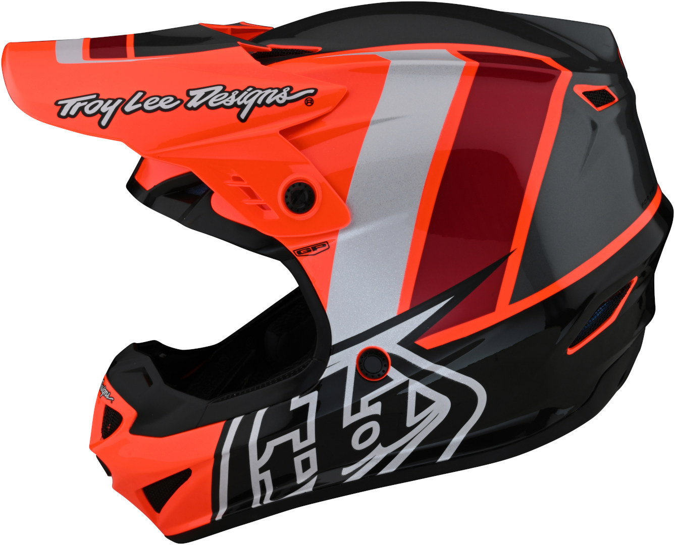 Troy Lee Designs GP Nova Motocross Helmet, orange, Size XS 54 55, orange, Size XS 54 55