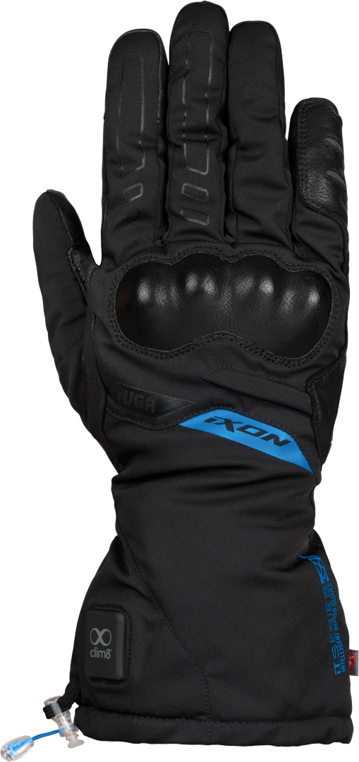 Ixon IT Yuga Motorcykel handsker, sort-blå, størrelse 3XL