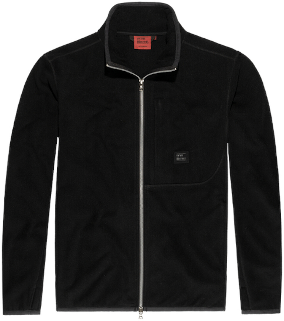 Vintage Industries Rock Fleece Jacket, black, Size S, black, Size S