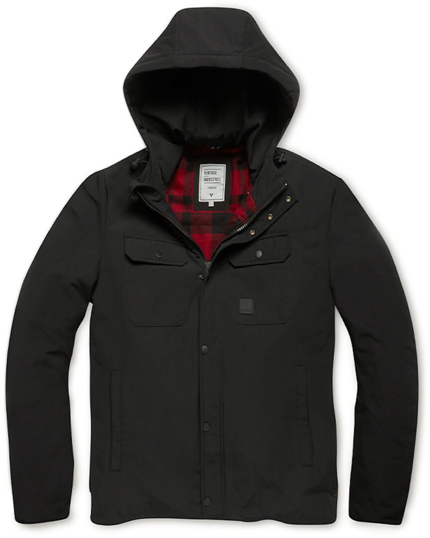 Vintage Industries Gareth Jacket, black, Size S for Women, black, Size S for Women