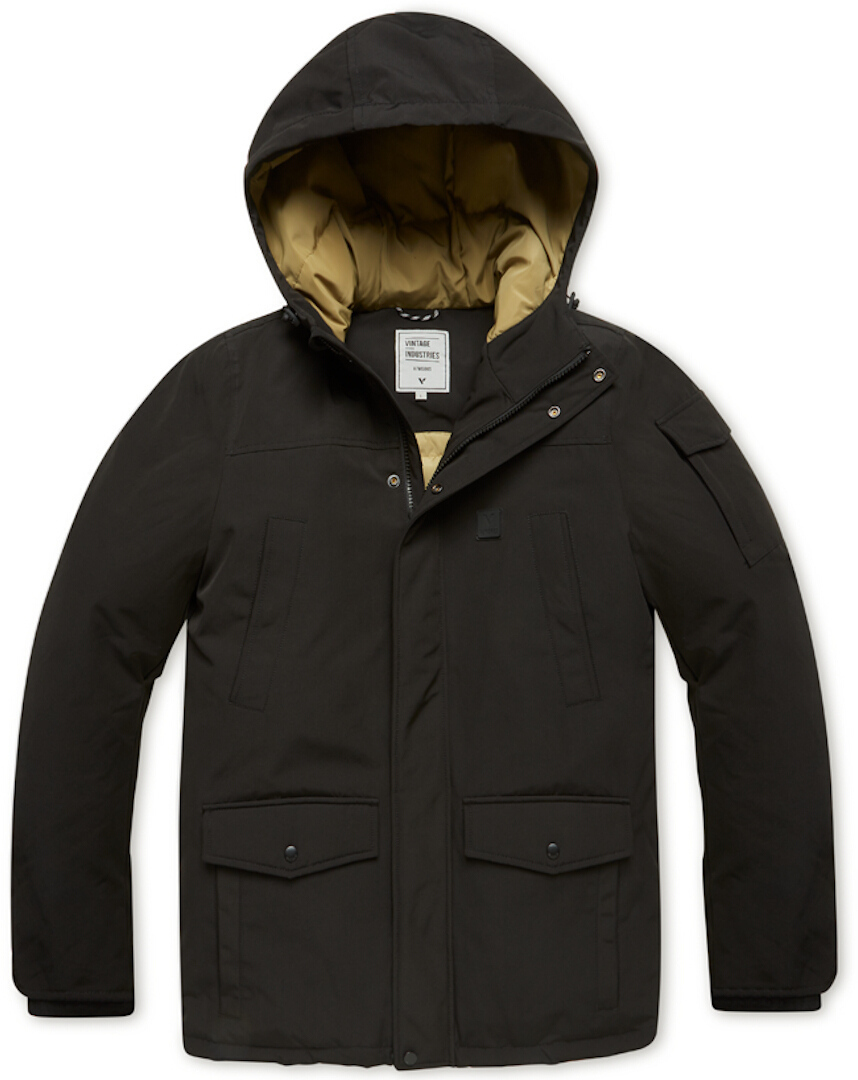 Vintage Industries Gavyn Parka, black, Size S, black, Size S