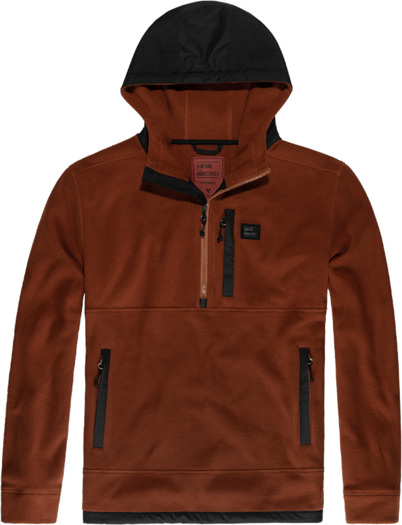 Vintage Industries Vinson Hollow Fibre Fleece Hoodie, orange, Size S, orange, Size S