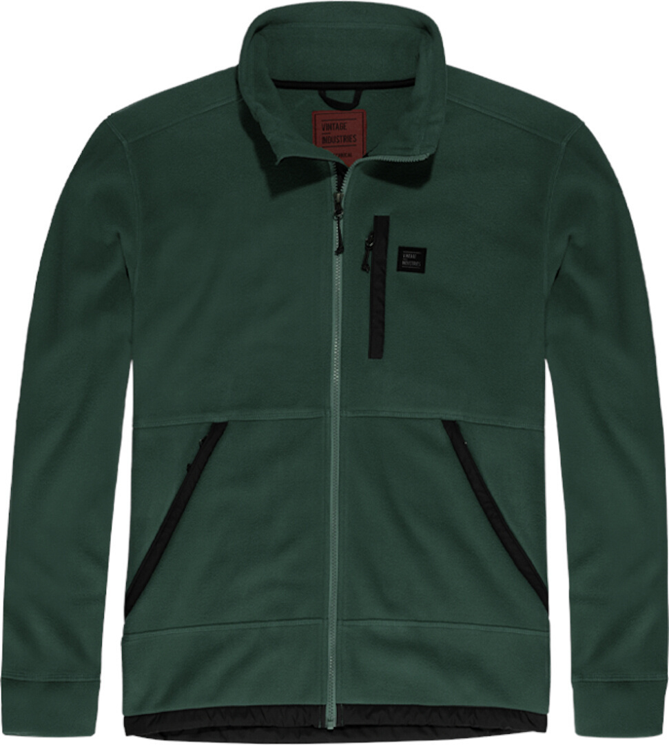Vintage Industries Valerio Hollow Fibre Fleece Hoodie, green, Size S, green, Size S