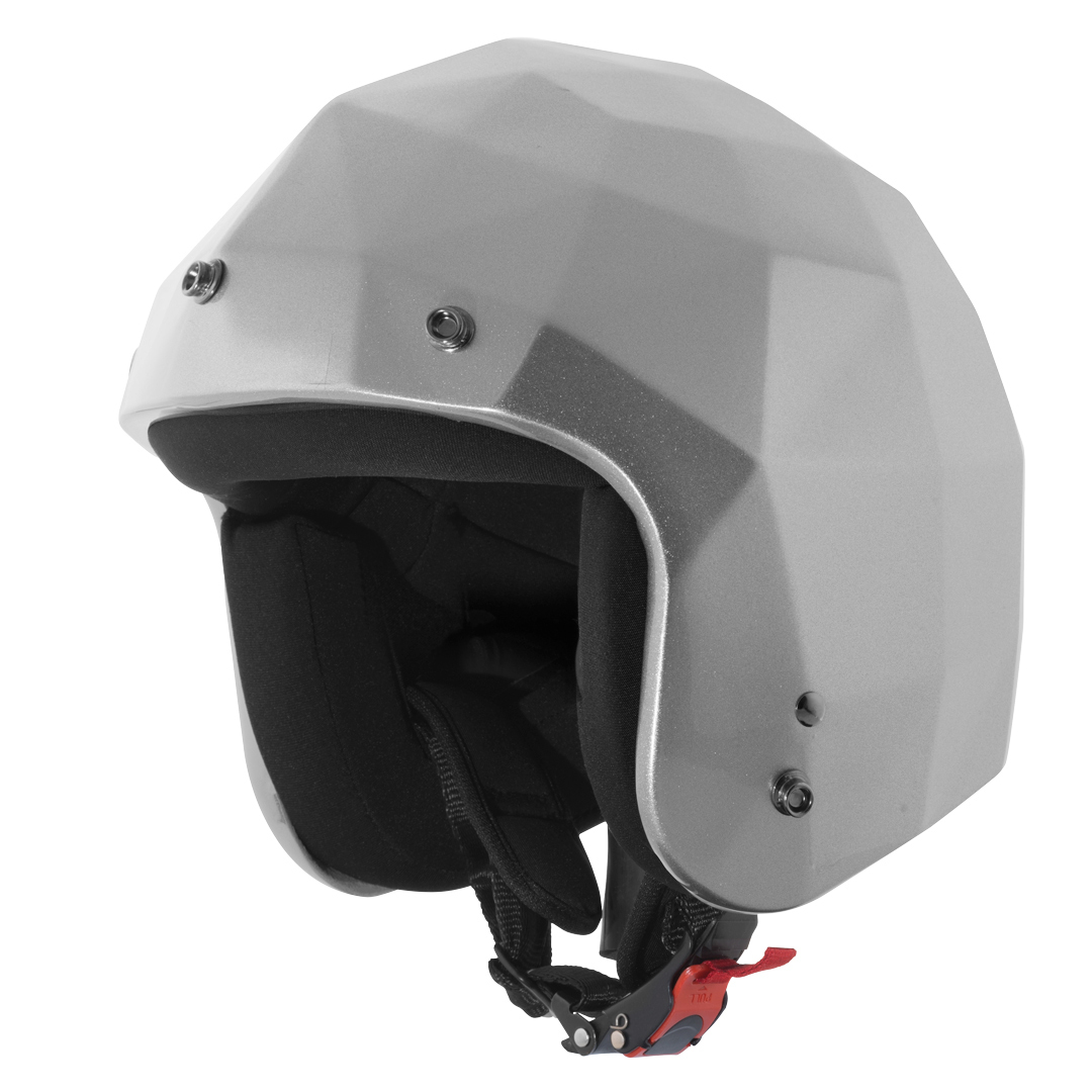 HolyFreedom Stealth Jet helm, zilver