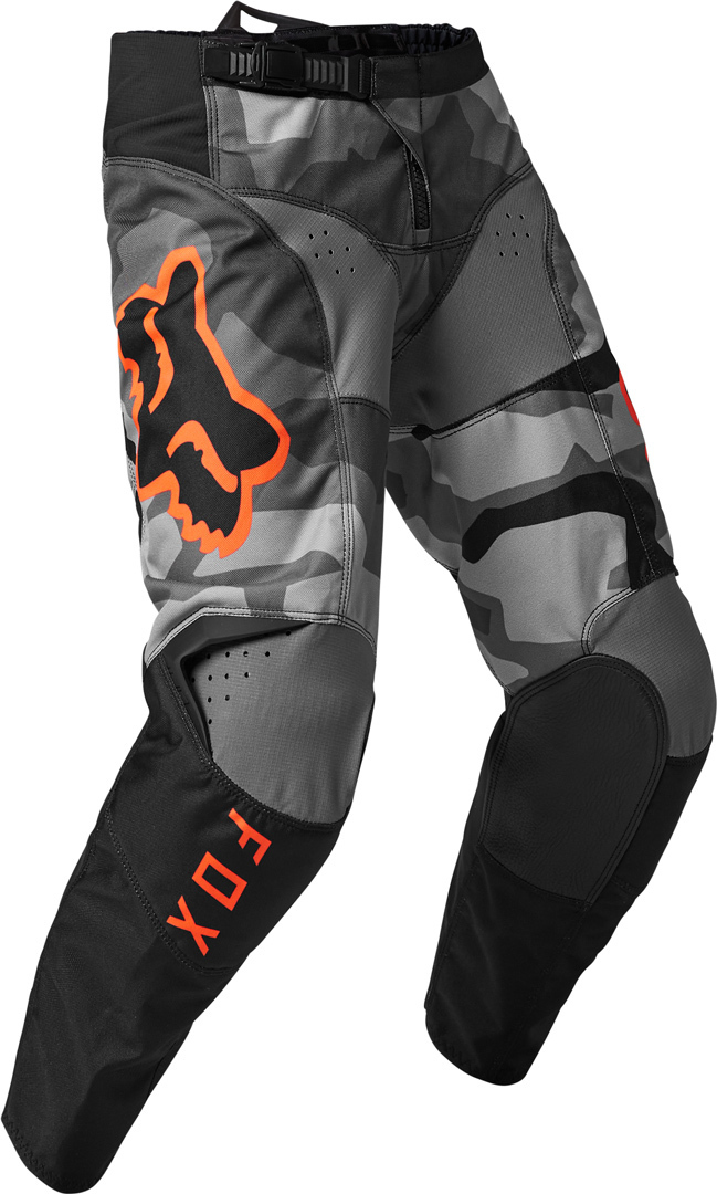 FOX 180 Bnkr Youth Motocross Pants, black-grey, Size 26, black-grey, Size 26