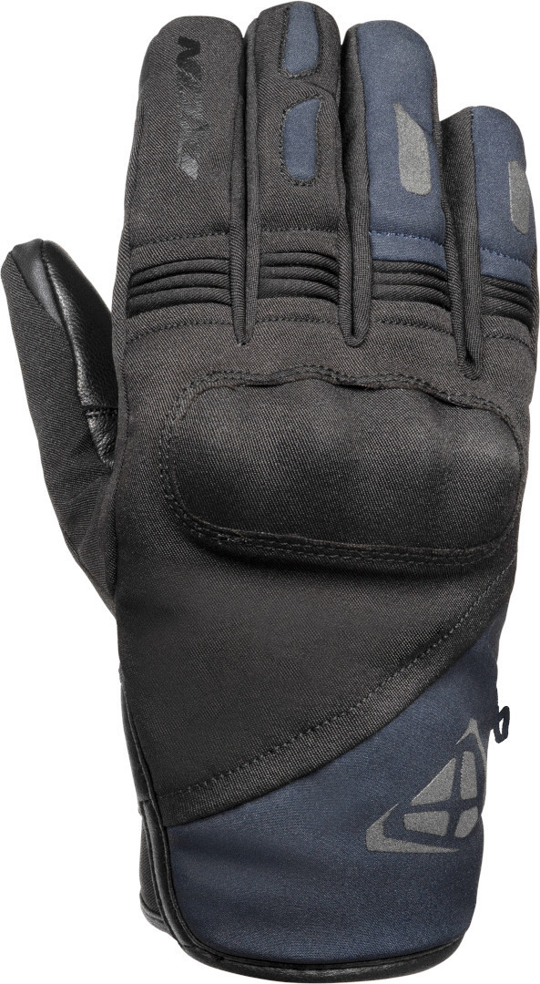 Ixon PRO Oslo Motorcycle Gloves, black-blue, Size S, black-blue, Size S