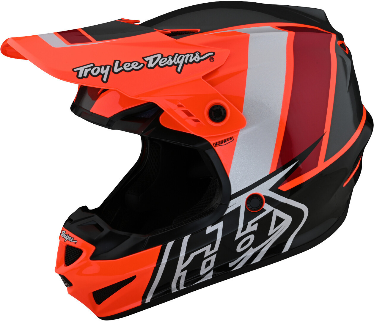 Troy Lee Designs GP Nova Youth Motocross Helmet, orange, Size M, orange, Size M