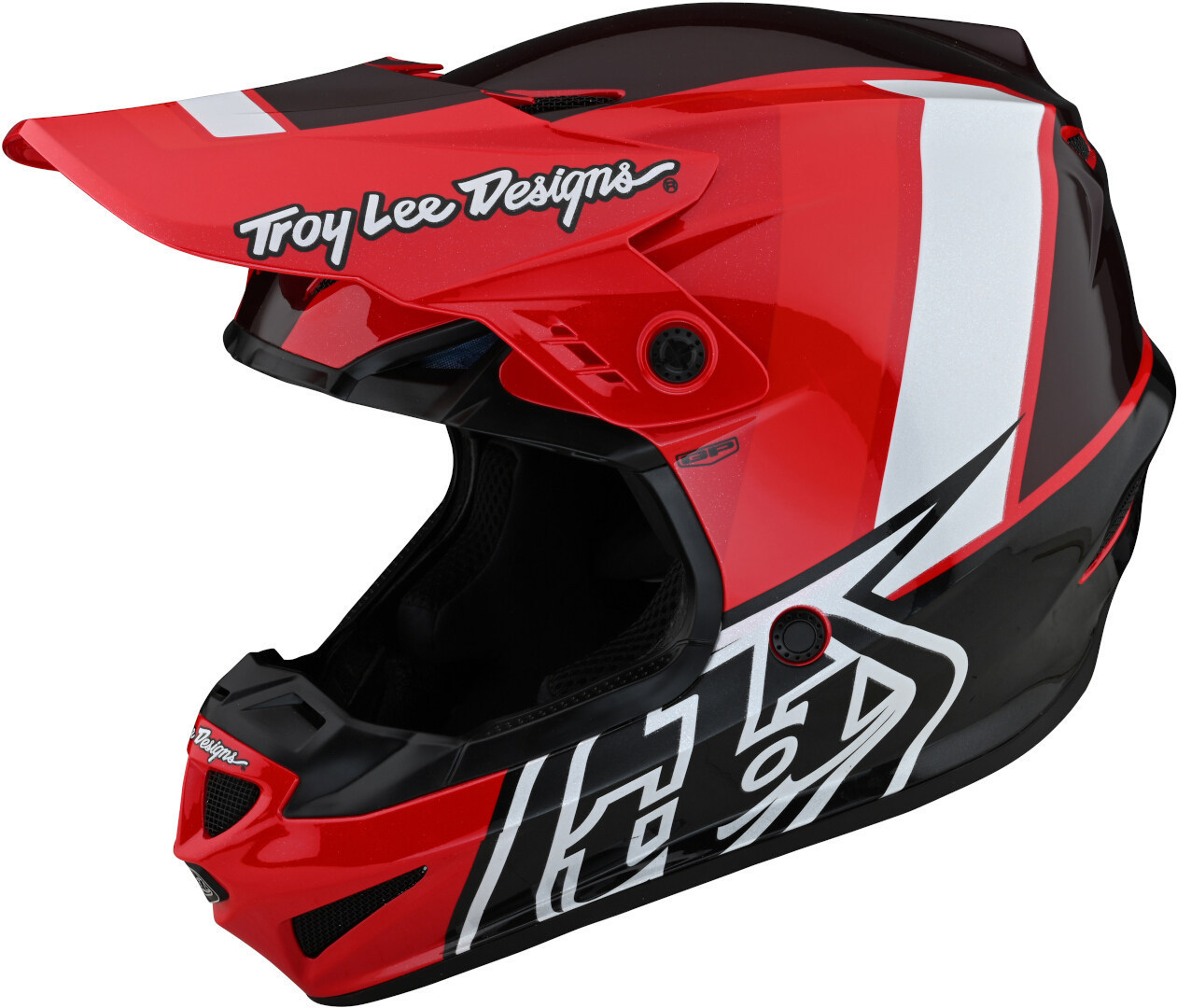 Troy Lee Designs GP Nova Youth Motocross Helmet, red, Size M, red, Size M