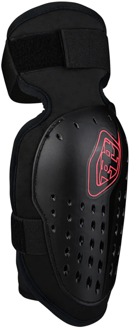 Side view of Troy Lee Designs Rogue Elbow Protectors, black, Size S M for Men