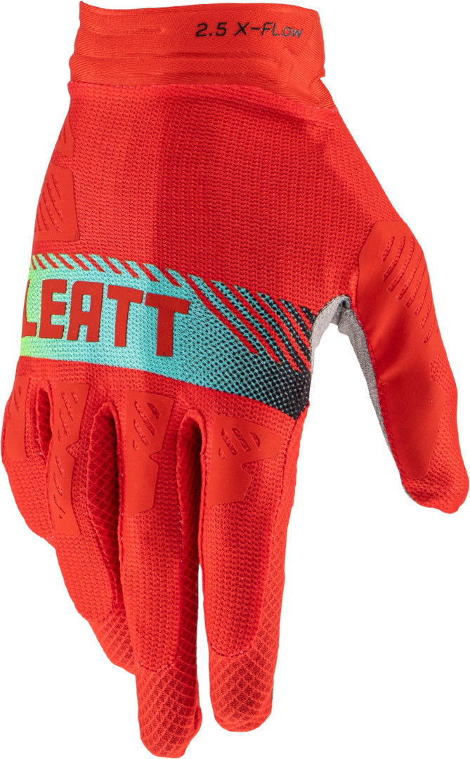 Leatt 2.5 X-Flow Classic Motocross Gloves, Red, Size Xl For Men