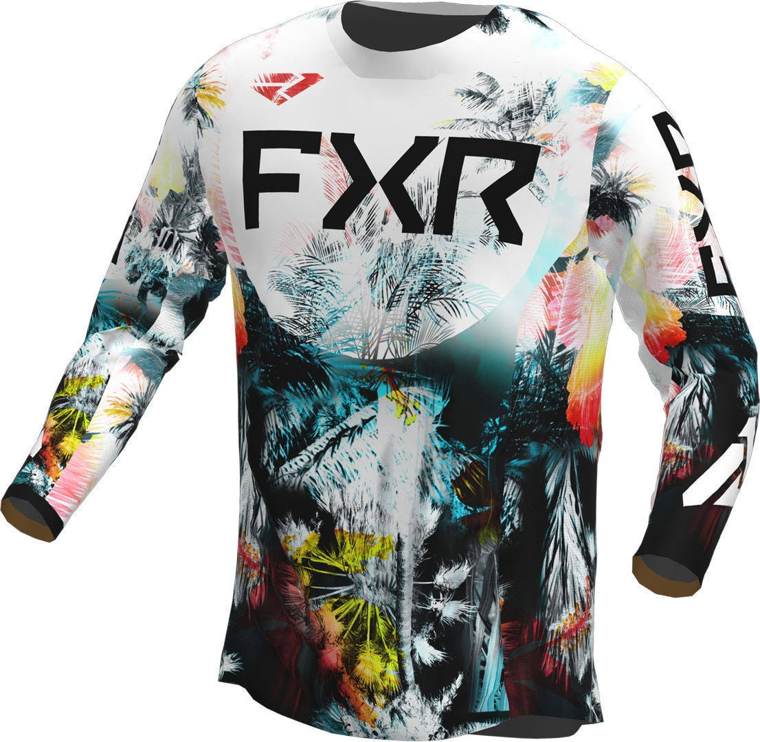 FXR Podium 2023 Motocross Jersey, multicolored, Size XS, multicolored, Size XS