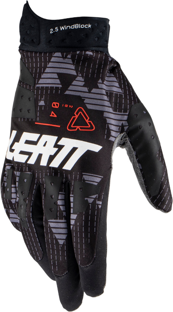 Leatt 2.5 Windblock Motorcross handschoenen, zwart, afmeting S